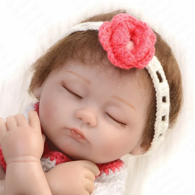 Reborn Baby Doll Bebe Realista младенец получивший новую жизнь для девочек Детские Живой Boneca