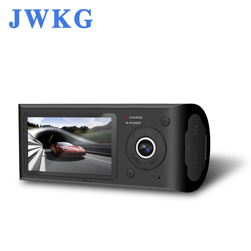 JWKG скрытые камеры с двумя объективами в автомобильном видеорегистраторе