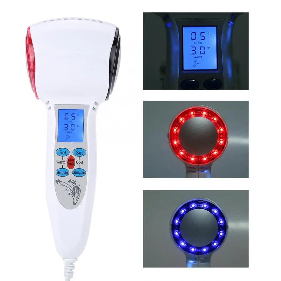 2 типа горячий и холодный молоток криотерапия питание свинцовое устройство