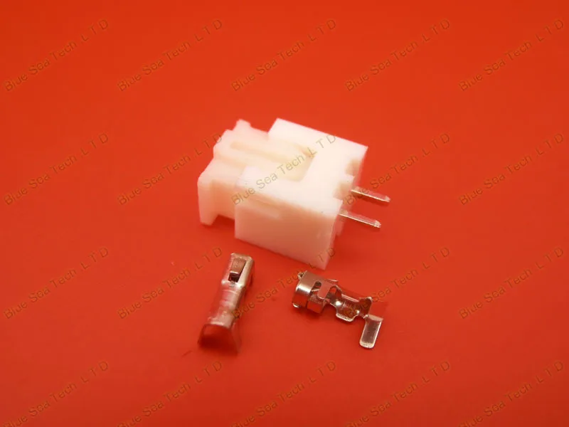 200 комплектов 2-контактных коннекторов диаметром 2 54 мм стандартные коннекторы