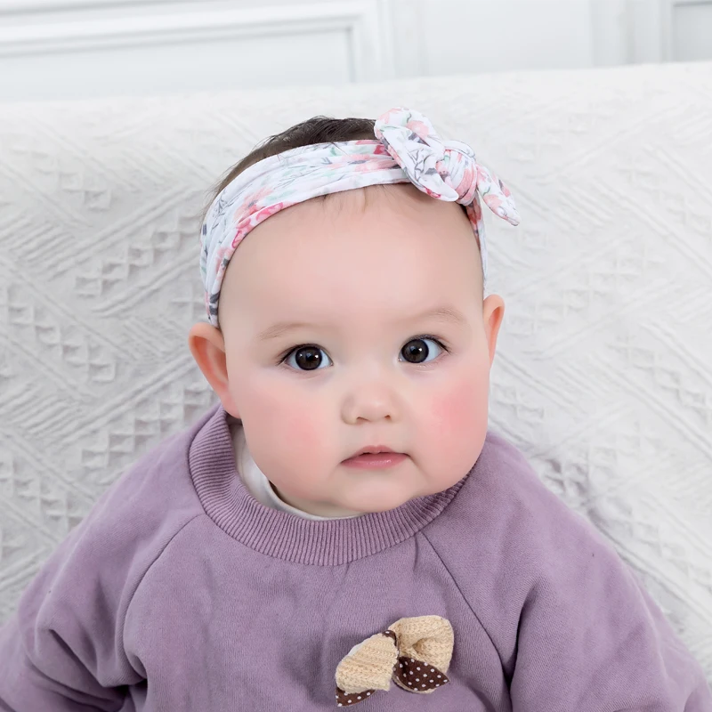 Diadema cl&aacute;sica de cuadros rojos para beb&eacute;, turbante para ni&ntilde;a y ni&ntilde;o, accesorios para el cabello para fiesta de reci&eacute;n nacido, 4 colores, 1 ud.-5