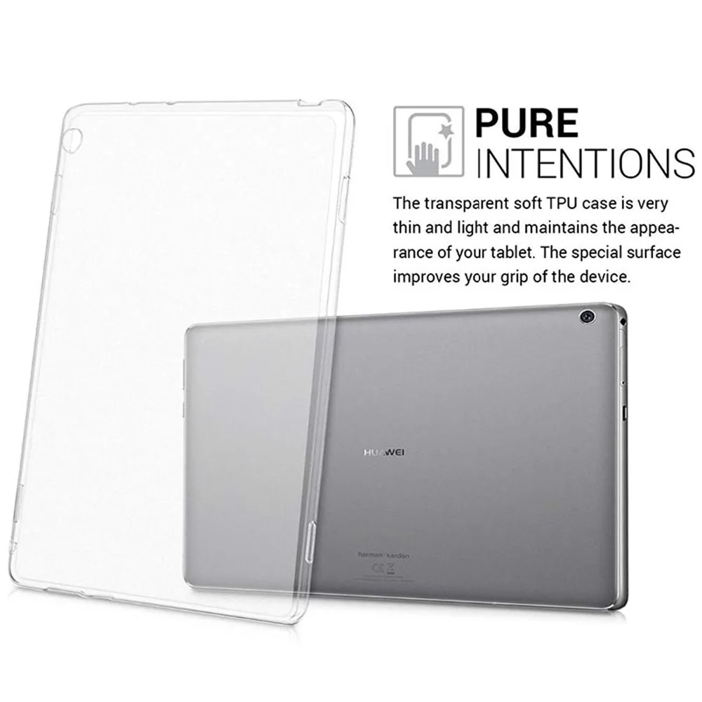 Для huawei MediaPad T5 8 чехол матовый мягкий термополиуретан гибкий защитный чехол для huawei почтовый ящик 5 8," чехол для планшета Coque Funda