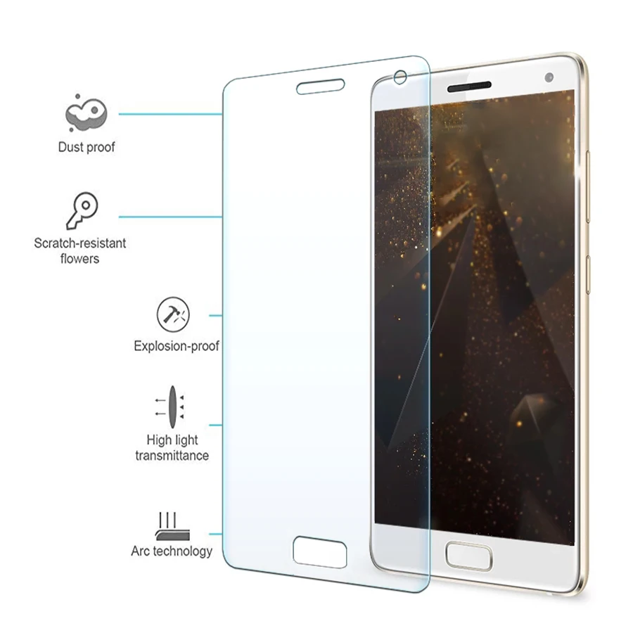 Для lenovo Zuk z1 z2 Защитное стекло для экрана Защитная пленка закаленное стекло z 1 2 1z 2z 9h жесткая защита tremp 2 шт