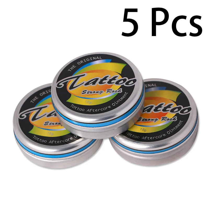 5pcs 24 шт. крем для ухода за татуировками крем для удаления татуировок мази для восстановления татуировок крем для восстановления кожи - Цвет: 5pcs