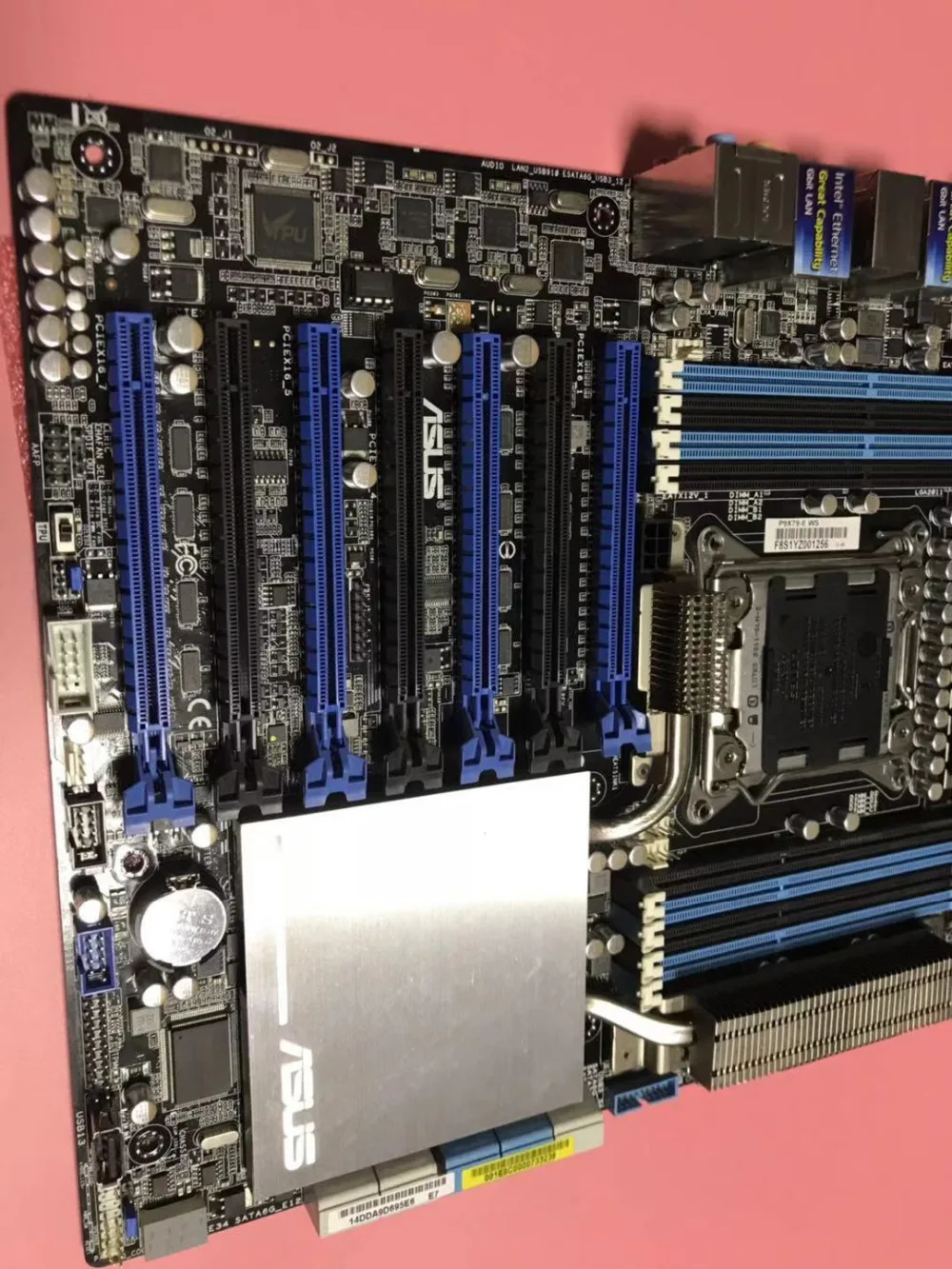 Оригинальная материнская плата для ASUS P9X79-E WS LGA 2011 DDR3 64GB E5-2011-V2 E5-2660-V2 X79 настольная материнская плата