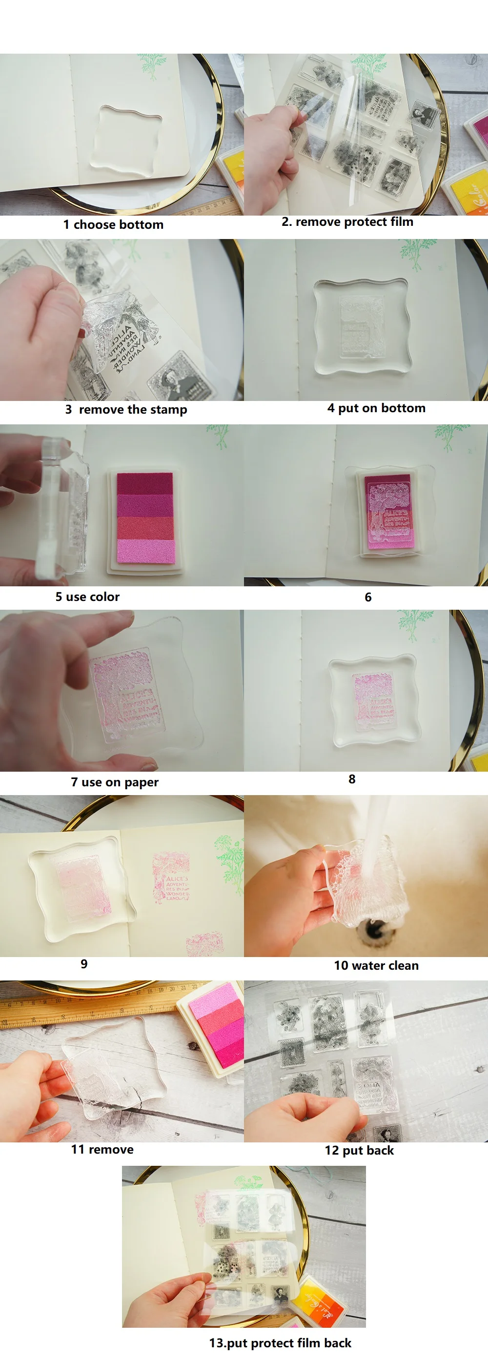 Силиконовые штампы в виде колокольчика подвески моста для