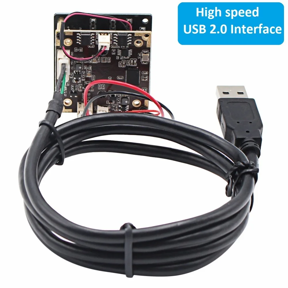 1080P CMOS OV2710 30/60/120fps широкоугольный объектив рыбий глаз ночного видения IR CUT USB