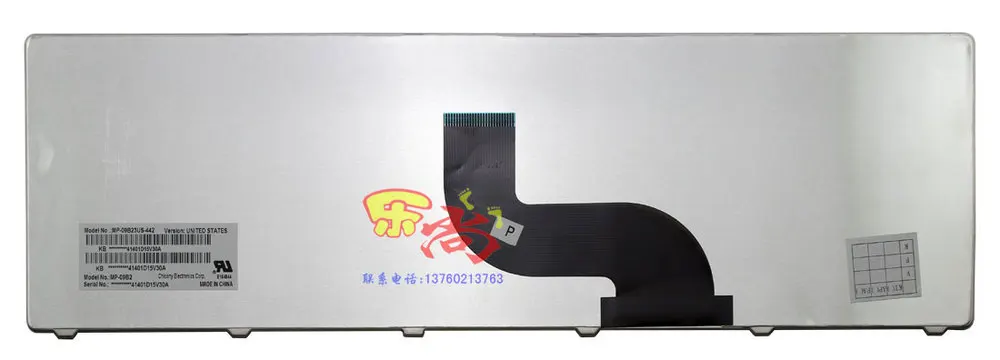 

New Replacement FOR ACER Aspire 5738 5738-2 5738DG US English keyboard black