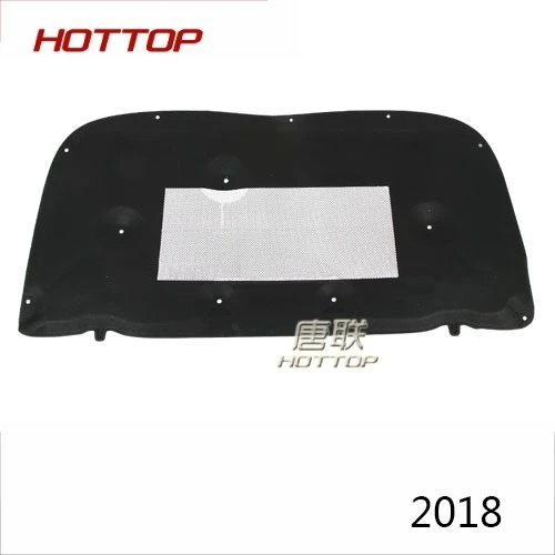 Автомобильный чехол для Toyota Prado 2700 2010- изоляция капота двигателя хлопок изоляция хлопок крышка багажника лайнер аксессуары - Название цвета: Серебристый