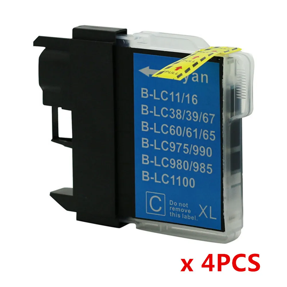4C LC990 LC980 LC970 LC985 Замена для брата картридж с чернилами MFC-950DN MFC-J950DWN MFC-990CW MFC-5490CN струйный принтер - Цвет: 4C