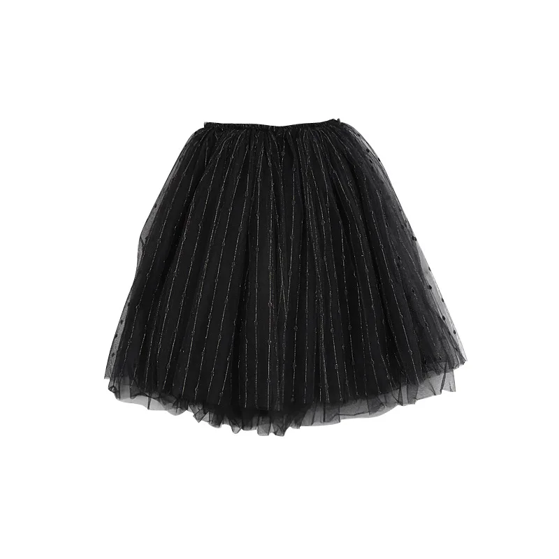 Одежда для девочек-подростков модная газовая юбка малышей Новая летняя Милая