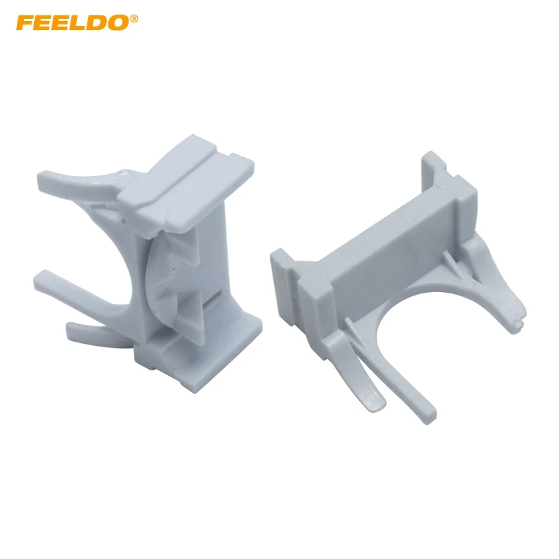 

FEELDO 2pcs Auto HID Xenon Bulb Holder Base H7 Low Beam Adapter Sockets For Ford Mondeo Bracket Retainers Base #5550