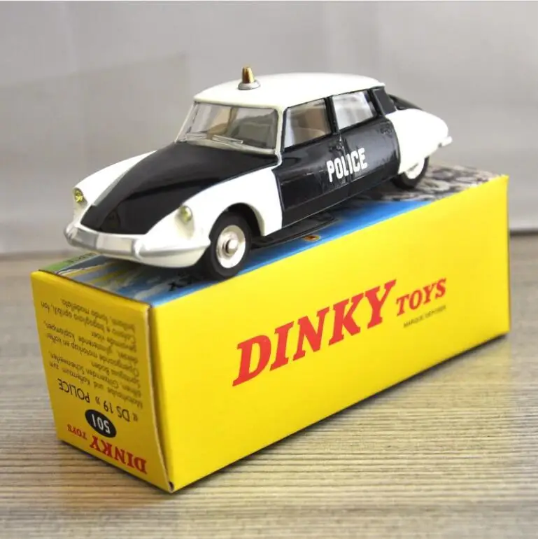 ATLAS дефект 2 шт. Dinky игрушки 523 и 1500 SIMCA 1/43 полиция 501 сплав литья под давлением