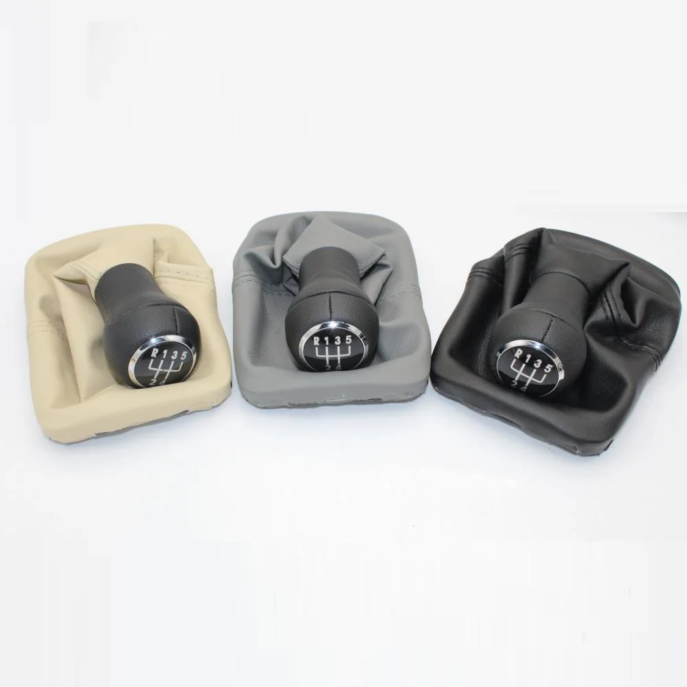 Для VW Beetle 1998 1999 2000 2001 2002 2003 2004 2005 2006 2007 2008 2009 2010 Новые 5 шт/упаковка, Скорость Шестерни переключения кожаные ботинки со вставками