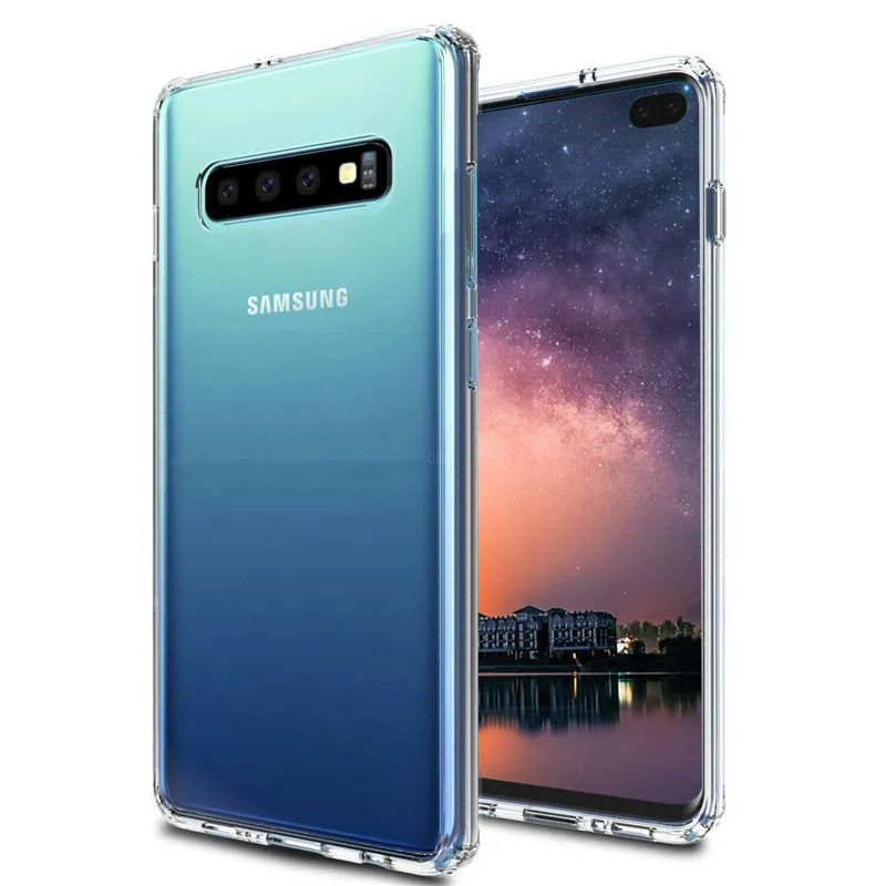 Прозрачный силиконовый чехол для samsung Galaxy S10 плюс S10 силиконовый чехол для телефона для samsung S10 S10E примечание 9 8 S9 S8 S7 прозрачный чехол