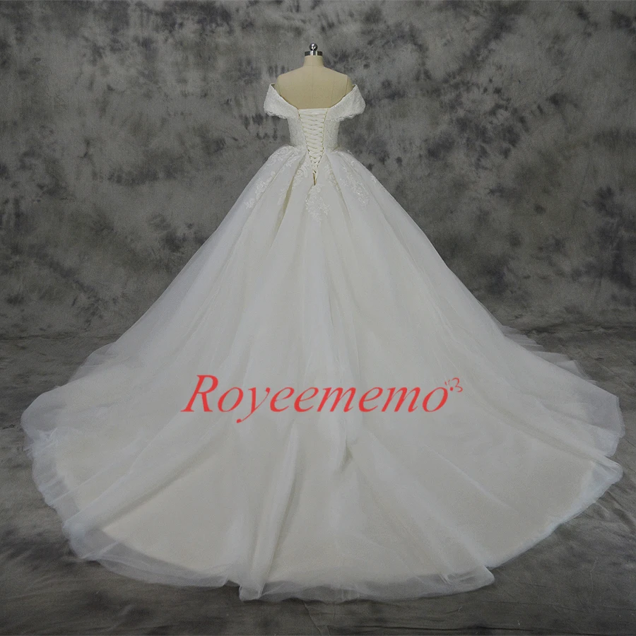 Vestido de Noiva new lace ball gown wedding dress off the shoulder sleeves custom made factory wholesale price | Свадьбы и торжества