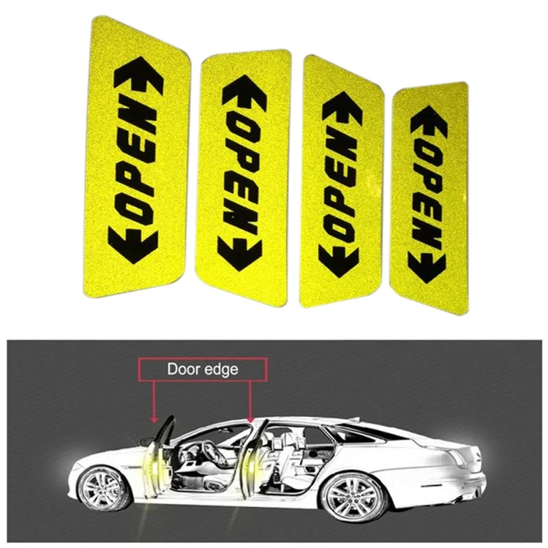 Новейшие открытые автомобильные наклейки предупреждающие на дверь/дверь