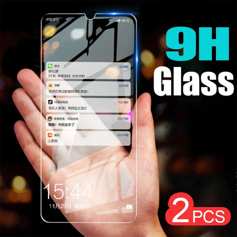 2 шт закаленное стекло для huawei P Защита экрана смартфона для huawei psmart Защитная пленка для huawei p30 p20 p10 Lite Plus