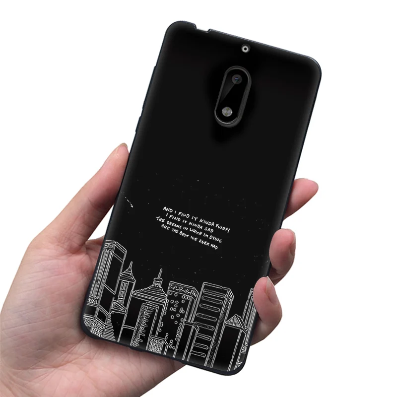 2 JURCHEN Чехол для мобильного телефона Nokia 6, чехол для Nokia6, силиконовый чехол, милый мультяшный рисунок, 3D роскошный чехол из мягкого ТПУ для Nokia 6, чехол Hoesje 30 - Цвет: 2