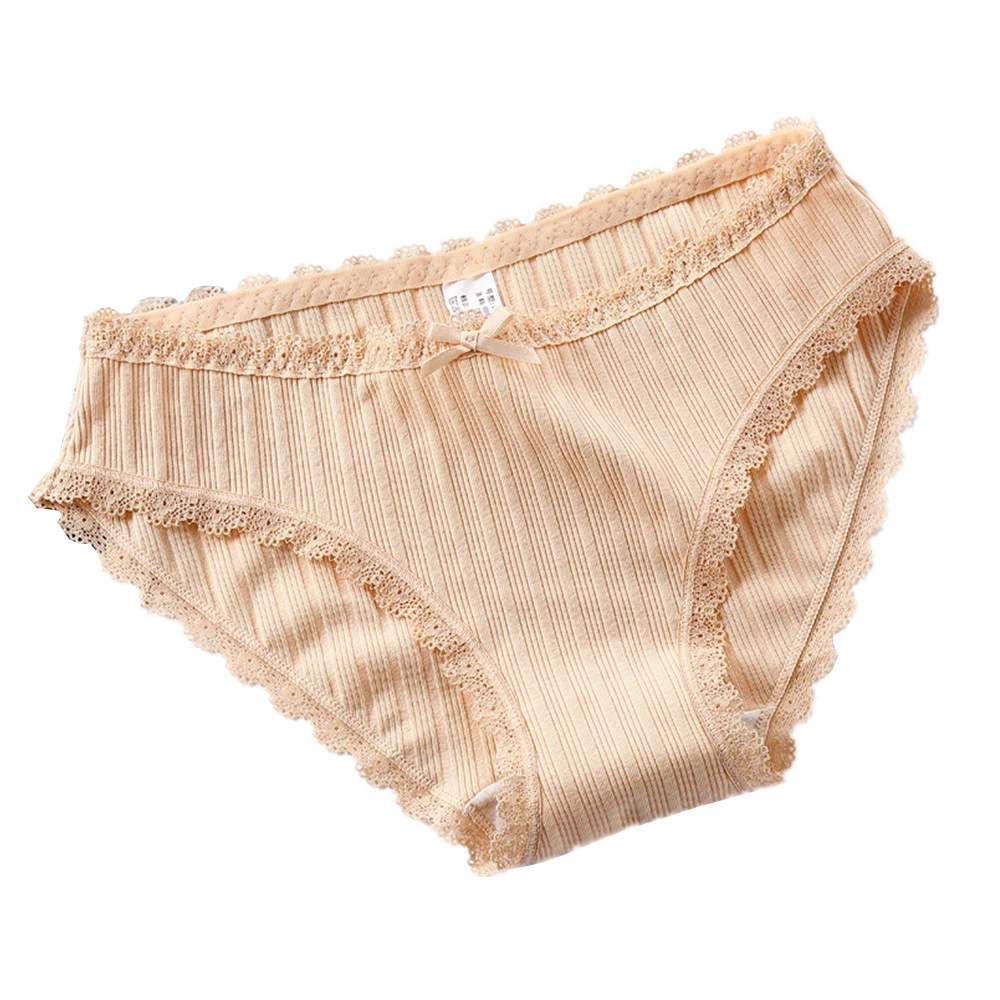 5 шт./лот Для женщин нижнее белье хлопковые трусы прекрасное женское для девочек