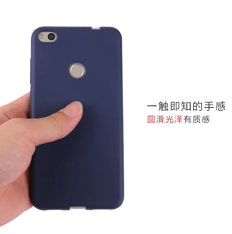 THREE-DIAO Ультратонкий чехол для huawei honor 8 honor 8 lite из силикона и ТПУ мягкий чехол для huawei P8 lite сплошной цвет