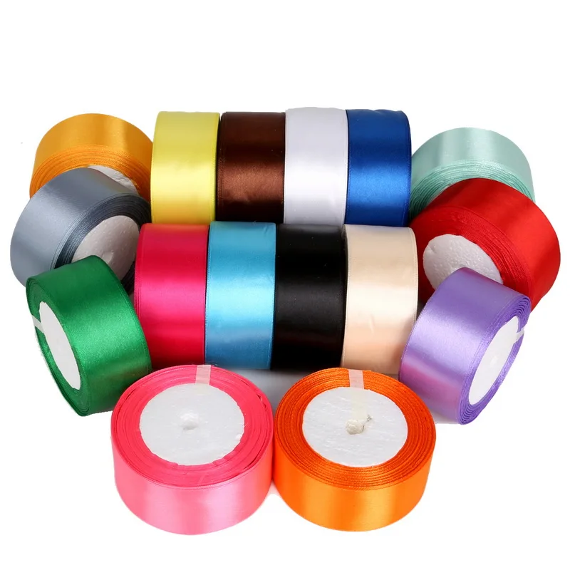 Сатиновая лента 7 38 мм на выбор 30 ярдов для украшения свадебной вечеринки