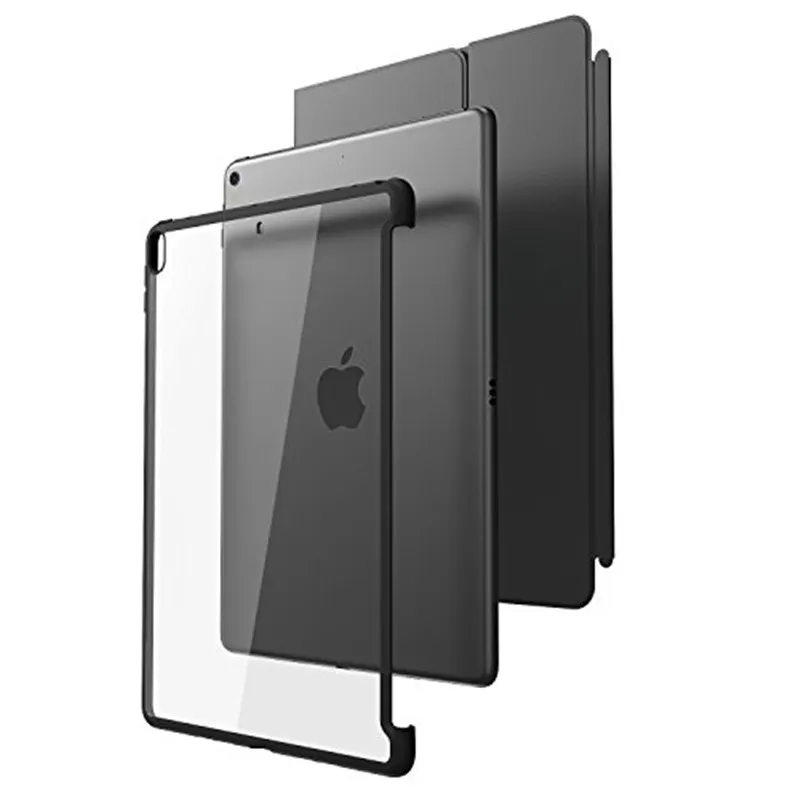 Для iPad Pro 10,5 чехол()/Air 3 10,5 чехол() Прозрачный гибридный Чехол, совместимый с официальной смарт-крышкой/смарт-клавиатурой