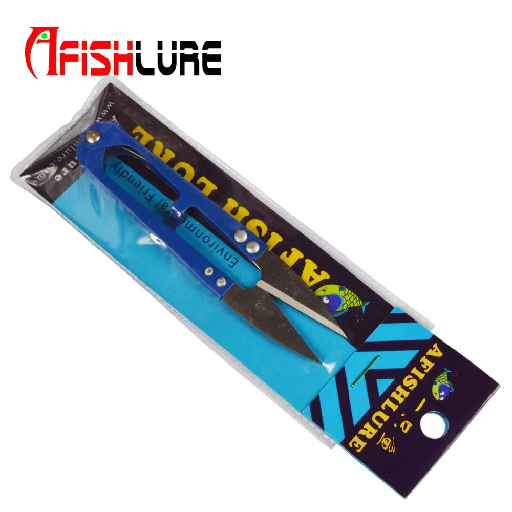 Afishlure Малый Рыбалка Ножницы U Форма инструмент 10.5 см Портативный инструмента