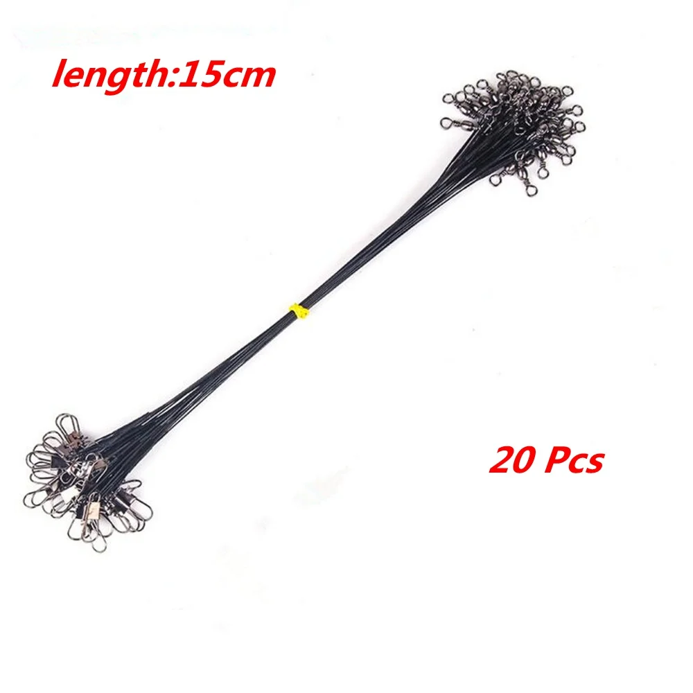 Поводок для рыбалки с защитой от укусов вращающийся шкив поводок из нержавеющей