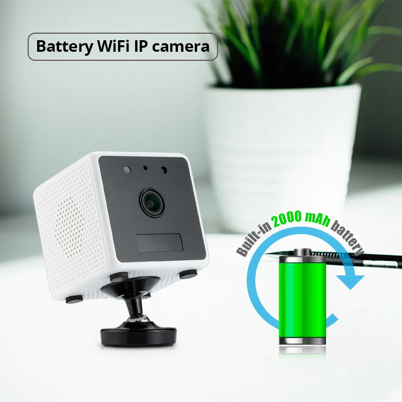FUERS Домашняя безопасность Интерком 960P HD батарея WiFi ip камера Магнитная Адсорбция