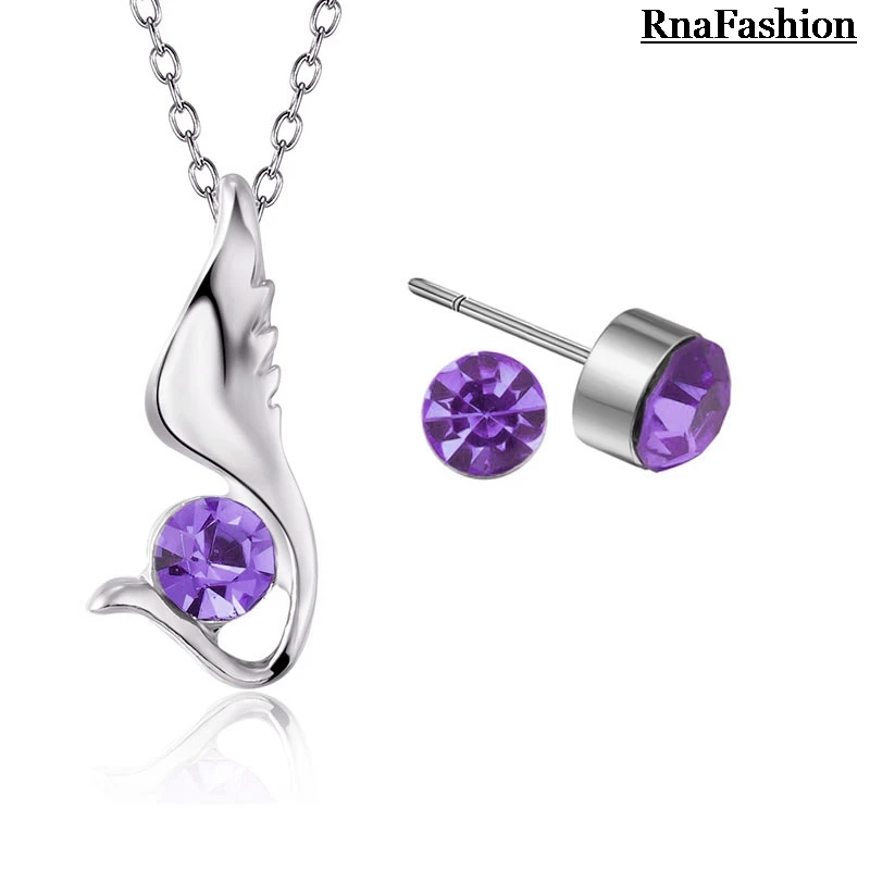 Оптовые продажи австрийский кристалл ювелирные изделия подвески ожерелья