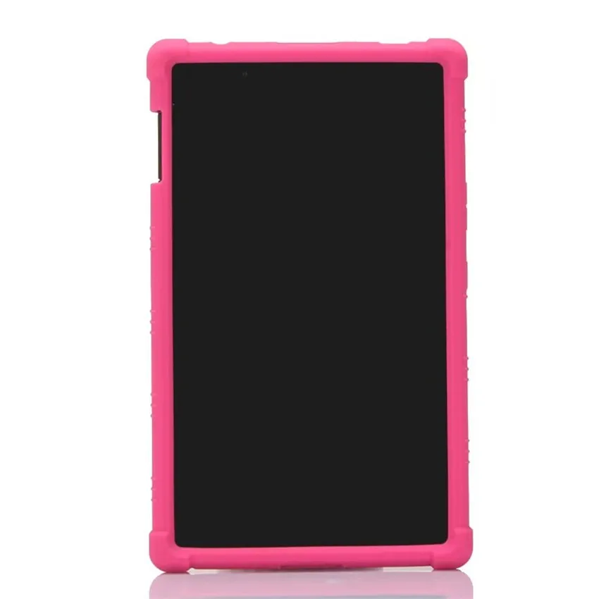 rose Для lenovo TAB 4 8 Ультратонкий Мягкий силиконовый чехол-накладка для lenovo TAB 4 8 TB-8504F TB-8504N+ 2 x защитная пленка для экрана+ ручка - Цвет: rose