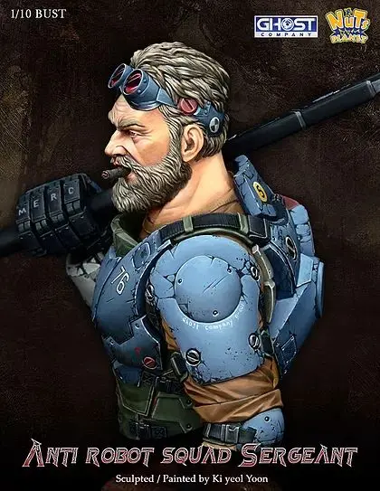 X 105 анти робот отряд Sergeant|squad|sergeant |