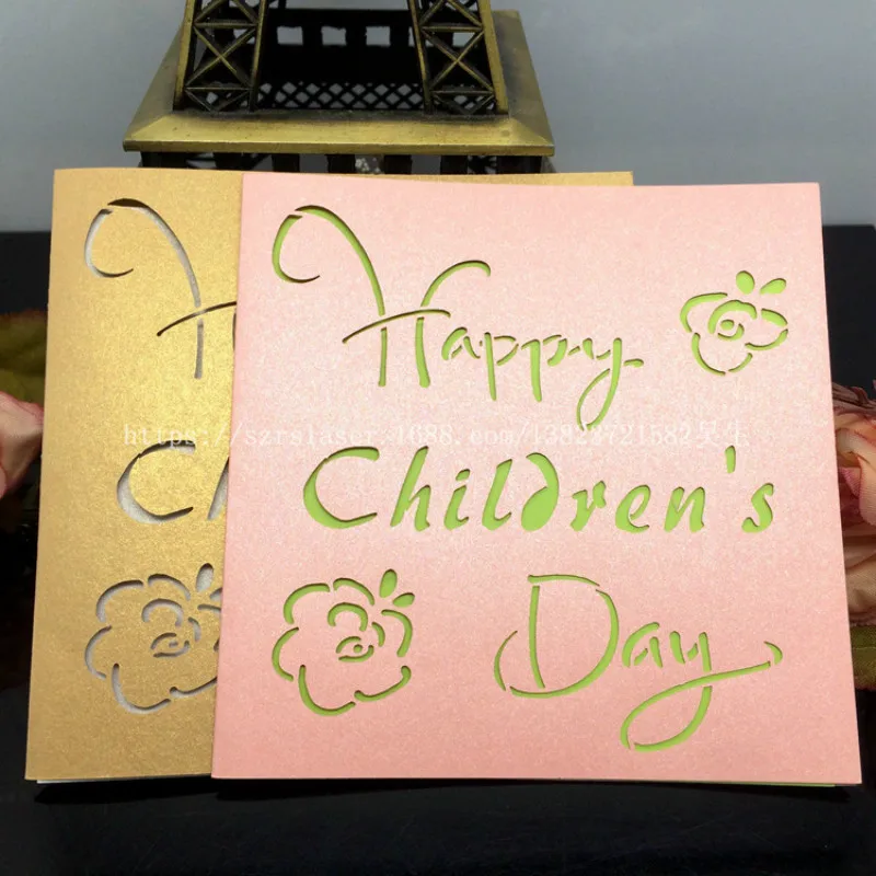 Laser Cutting 'Happy Christmas Day' Postcards Commemorate Greeting Cards Student Friendship Gift Blessing Card 50 Pcs 7zSH254 | Дом и