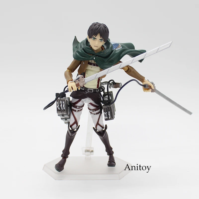 Атака на Титанов Eren Jaeger 207 Mikasa Ackerman 203 213 Mikasa Ackerman фигурка коллекционная игрушка 14 см
