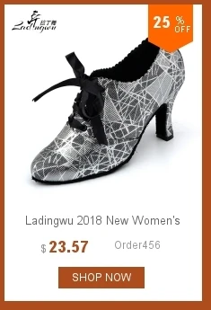 Ladingwu/Новинка; летняя обувь для сальсы, латинских танцев; Женская атласная обувь черного цвета на высоком каблуке; женские туфли из искусственной кожи с текстурой зебры; вечерние туфли для бальных танцев