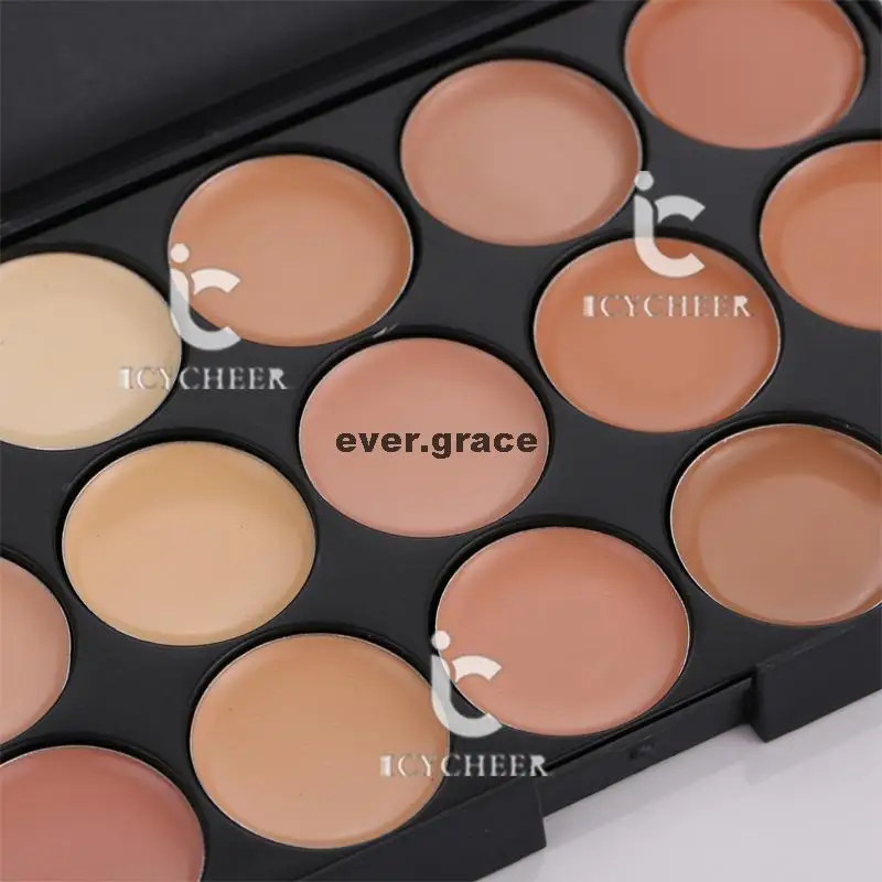 ICYCHEER нюдовый макияж 15 цветов матовый контур лица консилер крем палитра|concealer cream