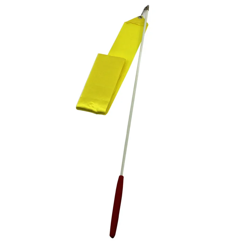 Красивая танцевальная художественная скручивающаяся атласная цирковая лента с