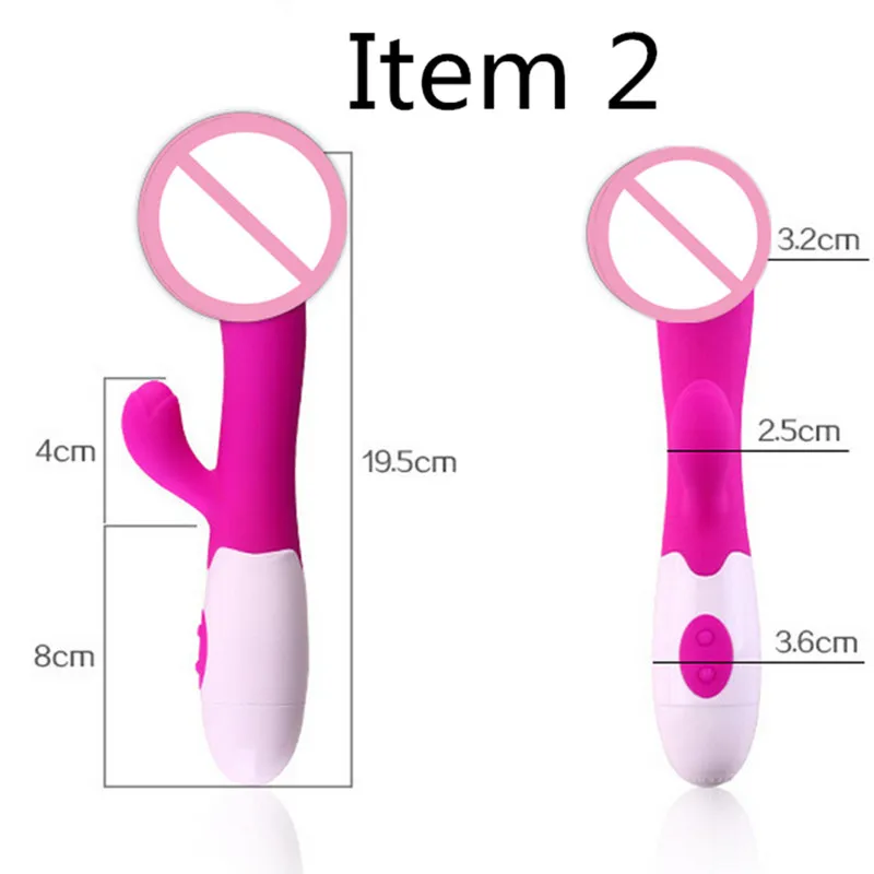 Новые 30 Частотные вибраторы для женщин G Spot страпон с вибратором двойной мотор