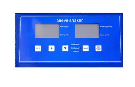 Профессиональная Вертикальная вибрационная машина электрическое сито шейкер