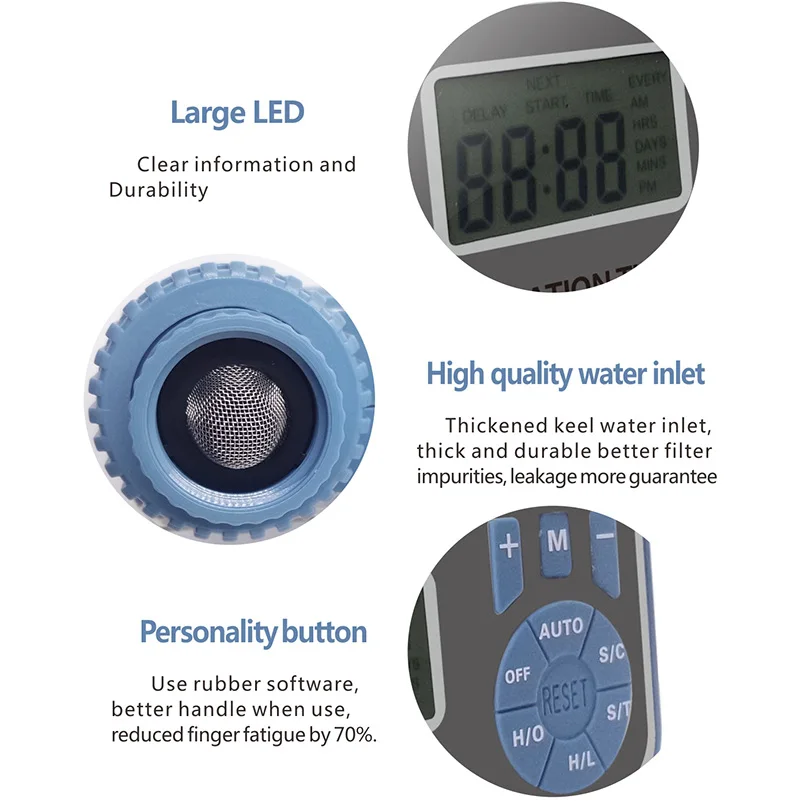 Ирригационный контроллер система полива сада таймер автоматический электронный