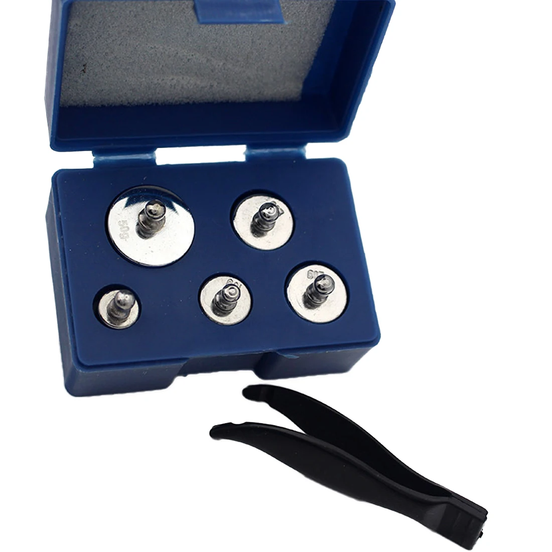 Набор цифровых Весы точный калибровочный вес с пинцетом для измерения