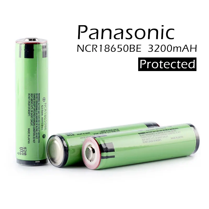 3 шт./лот новый оригинальный для Panasonic Protected 18650 NCR18650BE 3200 мАч 7 в литий-ионная