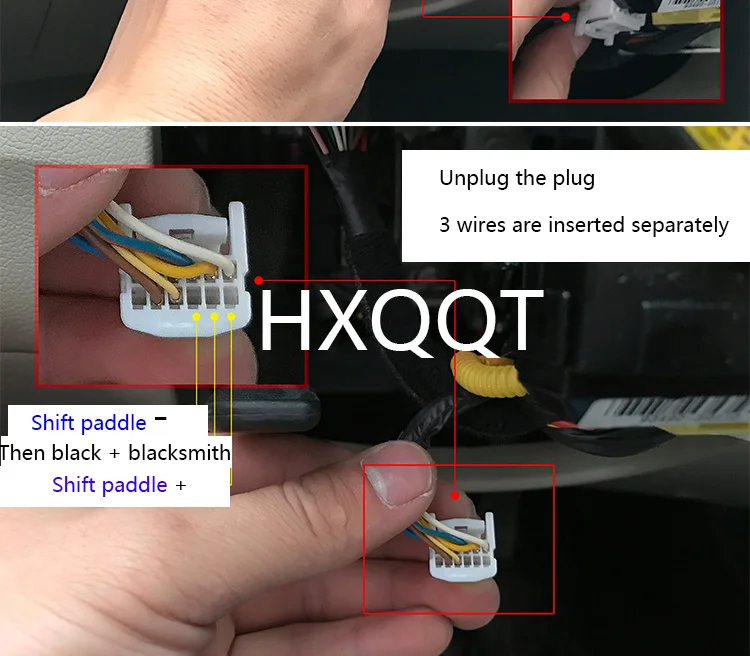 Для AVANTE MD OEM весло переключатель переключения в сборе DIY Kit весло переключатель переключения+ Ext провод ELANTRA MD