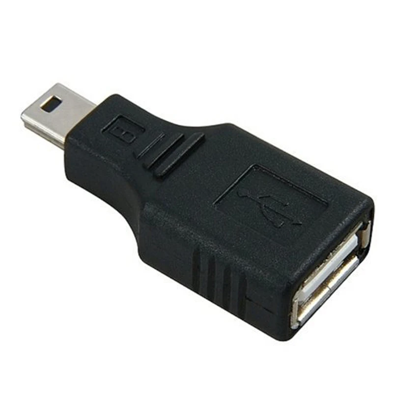 USB 2 0 Женский Джек мини B 5-контактный штекер OTG переходник разъема высокого