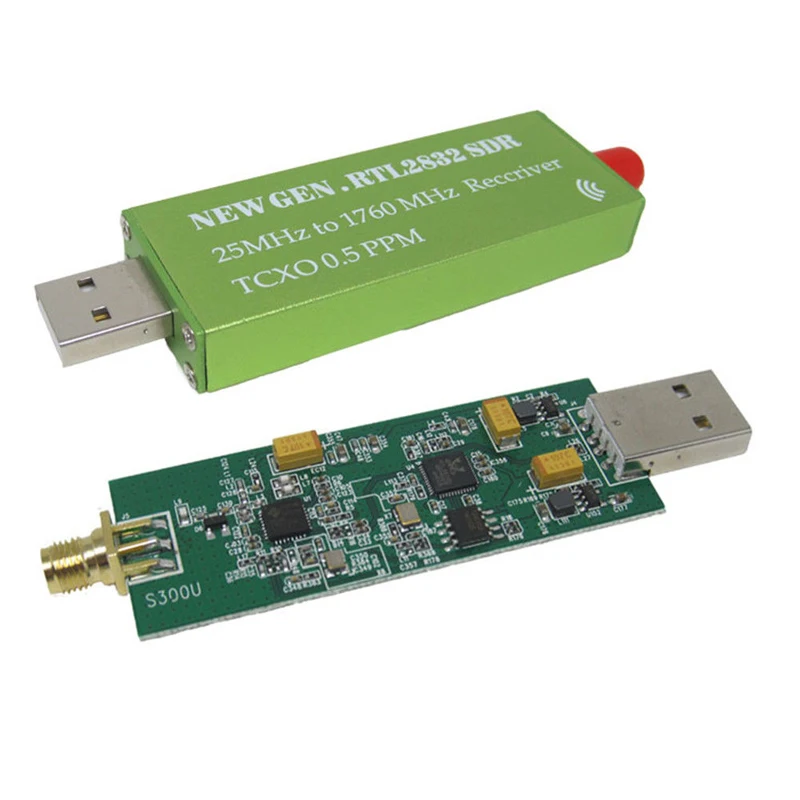 USB ключ RTL2832U + R820T2 1Ppm TCXO ТВ тюнер Стик приемник осциллятор для ПК | Электронные