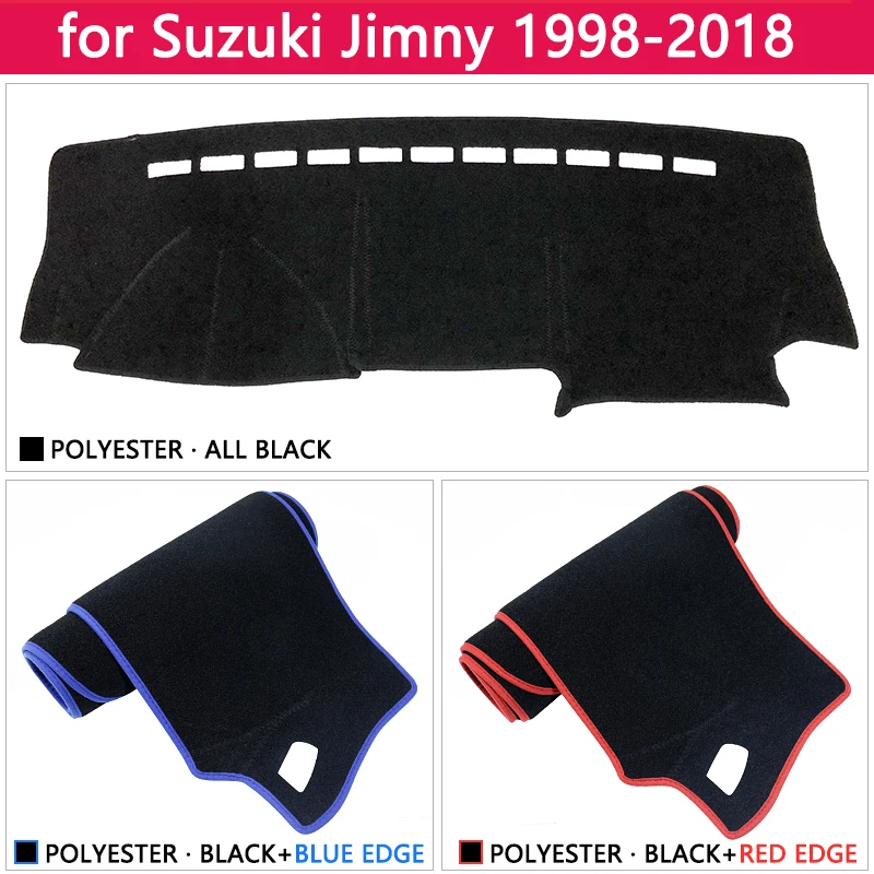 Для Suzuki Jimny 1998~ Противоскользящий коврик на приборную панель солнцезащитный коврик для защиты ковров автомобильные аксессуары 2007 2010 2011