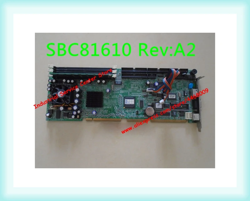 Оригинальная Промышленная материнская плата для компьютера SBC81610 Rev:A2|Кронштейны|