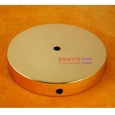 150 мм Золотая лампа Напольная Лампа основа корпус диск складная пластина