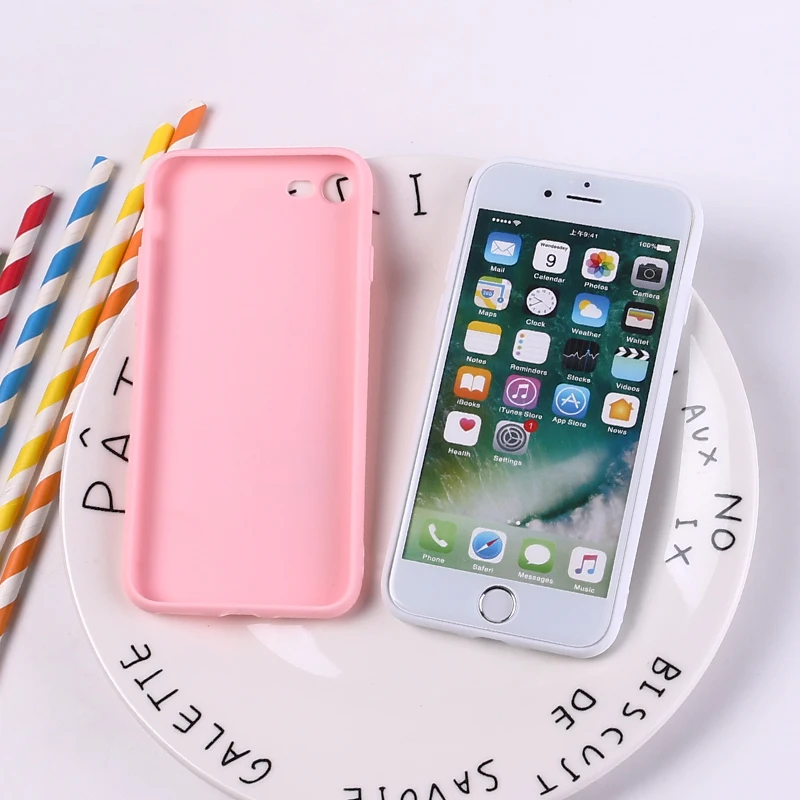 For iPhone 11 12 Pro 6S 8 8Plus X 7 7Plus XS Max Soft Silicone Frosted Matte Case Fundas Coque Cute Sexy Lips Lovely Graceful | Мобильные